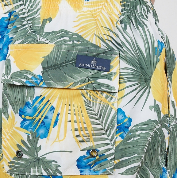 [NWT] Rainforest Men's Quick-Dry Swim Trunks - Picture 5 of 7